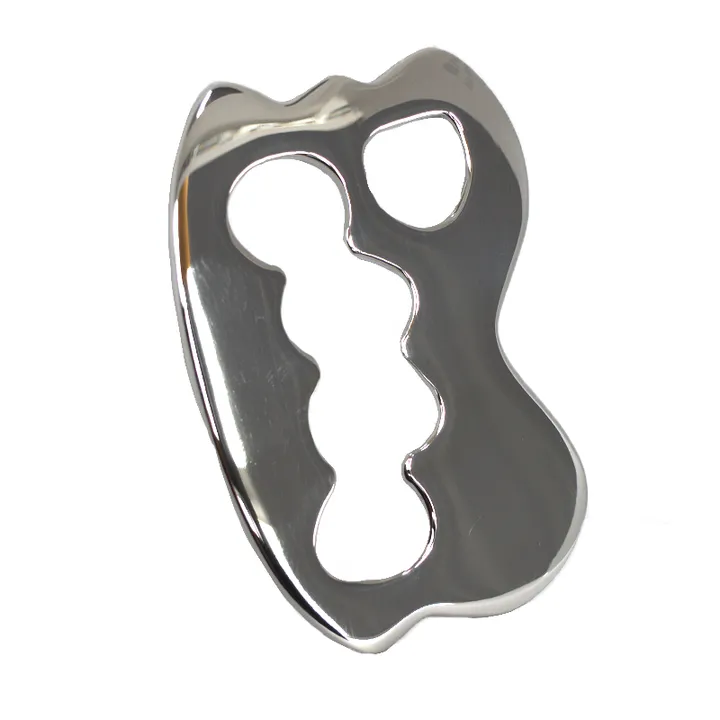 منتجات الرعاية الصحية أدوات تقشير وفرك - Health Care Products Stainless Steel Gua Sha Scrubber Exfoliating