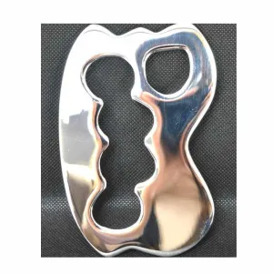 منتجات الرعاية الصحية أدوات تقشير وفرك - Health Care Products Stainless Steel Gua Sha Scrubber Exfoliating