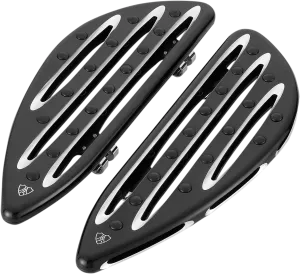 ARLEN NESS Driver Floorboards - Deep Cut - Black 06-833