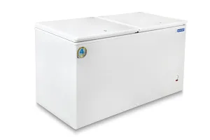 Blue Star CF3-500MEW 457L 3 Star Double Door Deep Freezer  Stabilizer-Free Operation, Corrosion-Resistant Body, White
