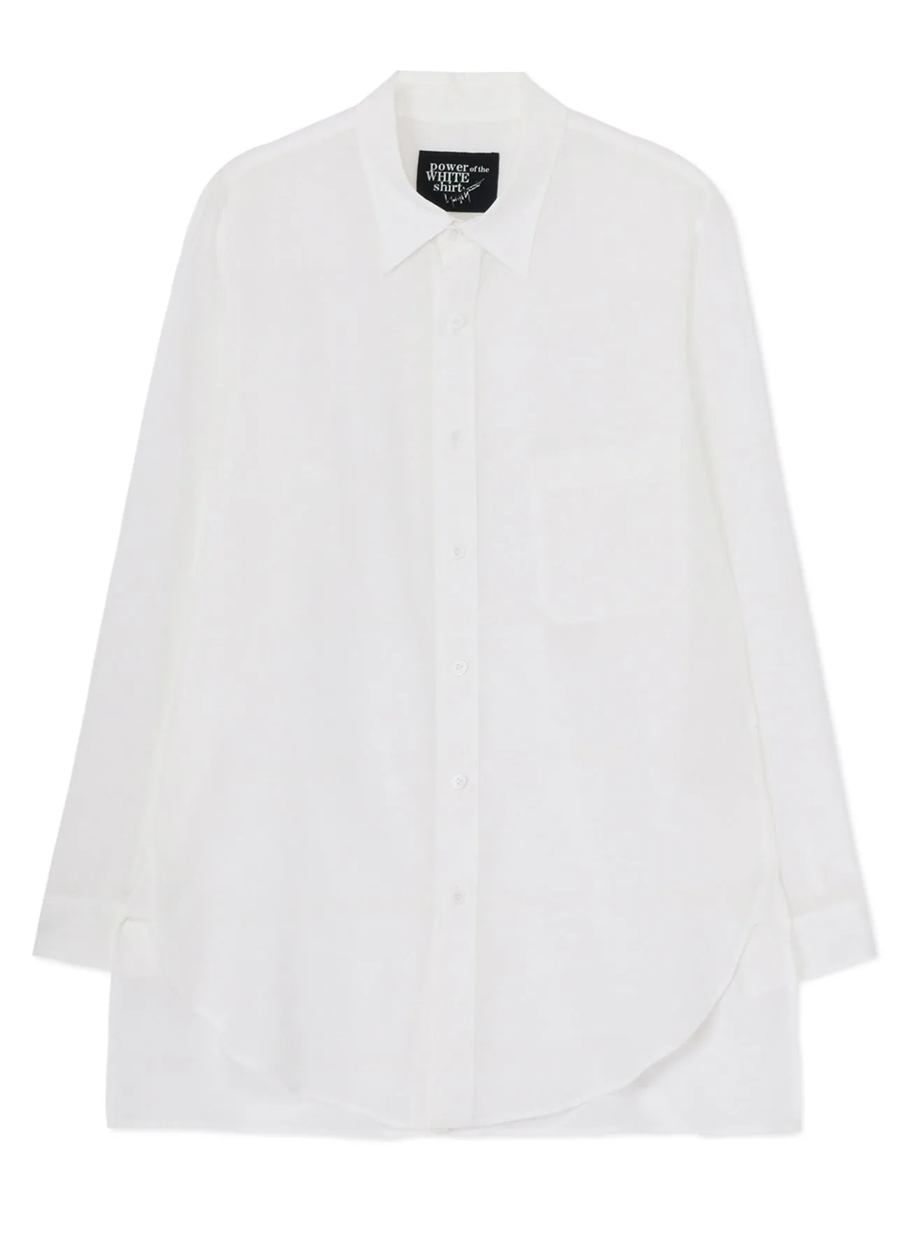 CELLULOSE LAWN FRONT PLACKET SHIRT
