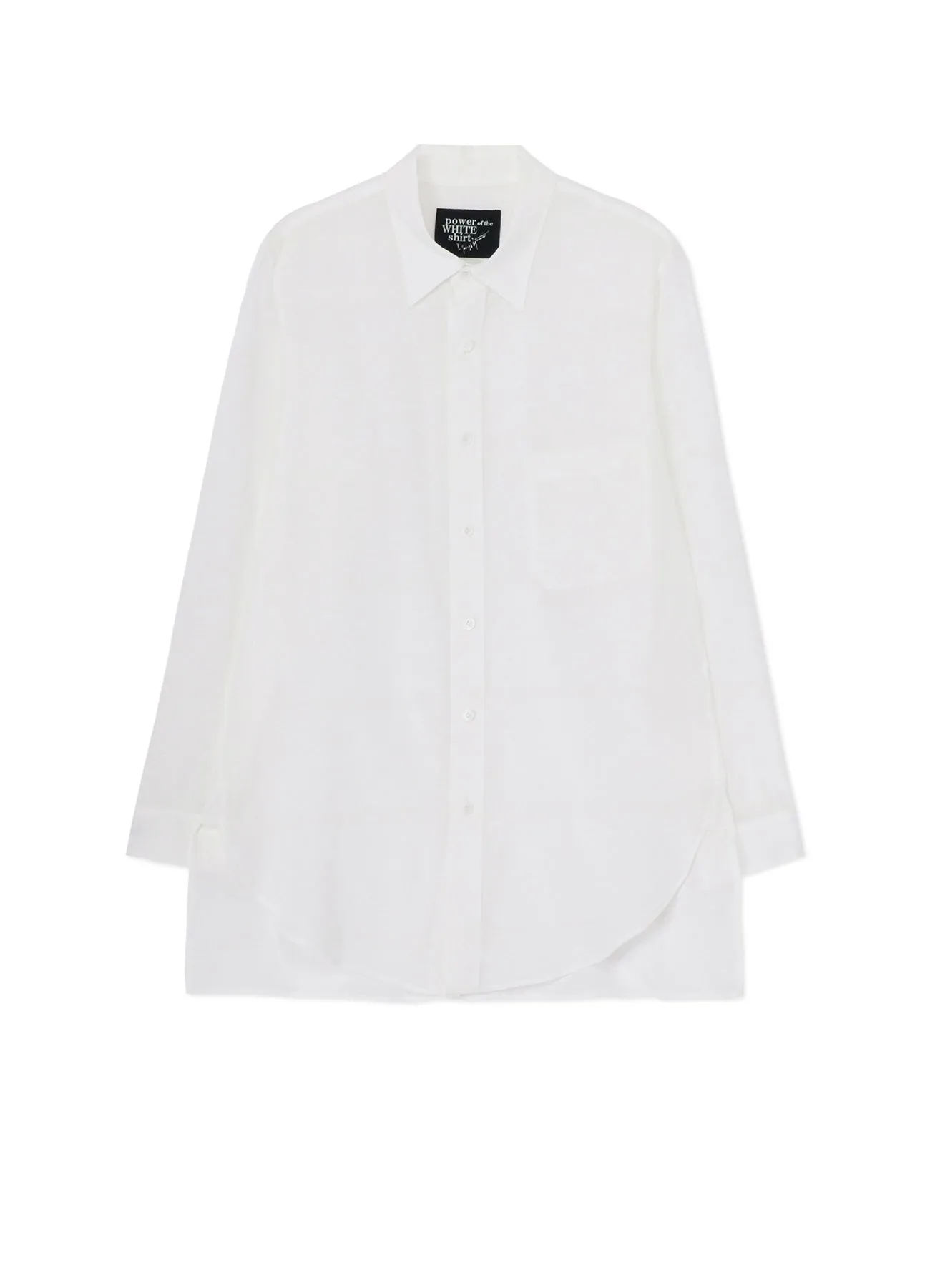 CELLULOSE LAWN FRONT PLACKET SHIRT