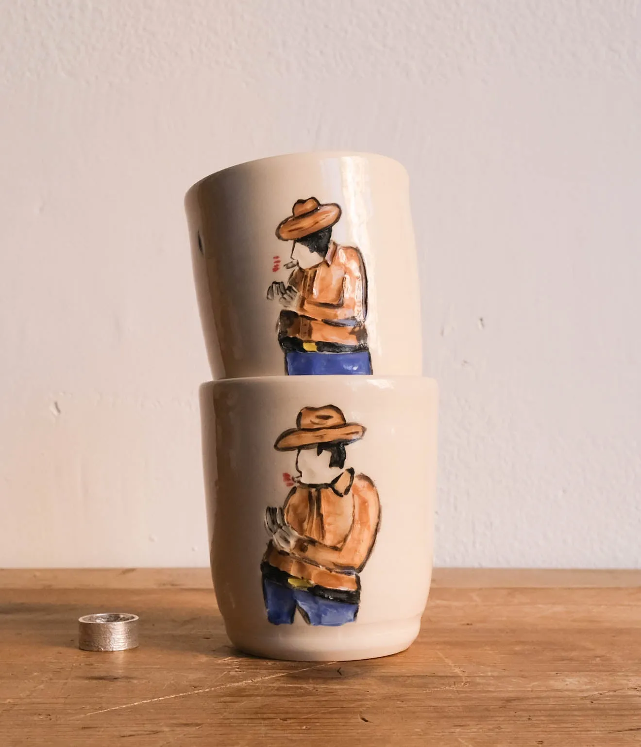 DANNY D'S MUD SHOP "Custom Cowboy Tumbler" B
