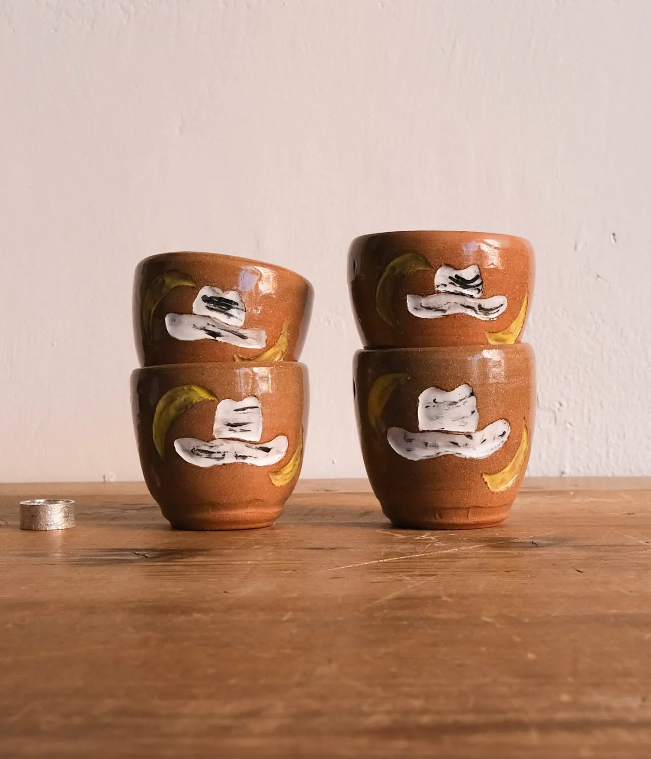 DANNY D'S MUD SHOP "Santa Fe Night Cowboy Cortado Cup" B