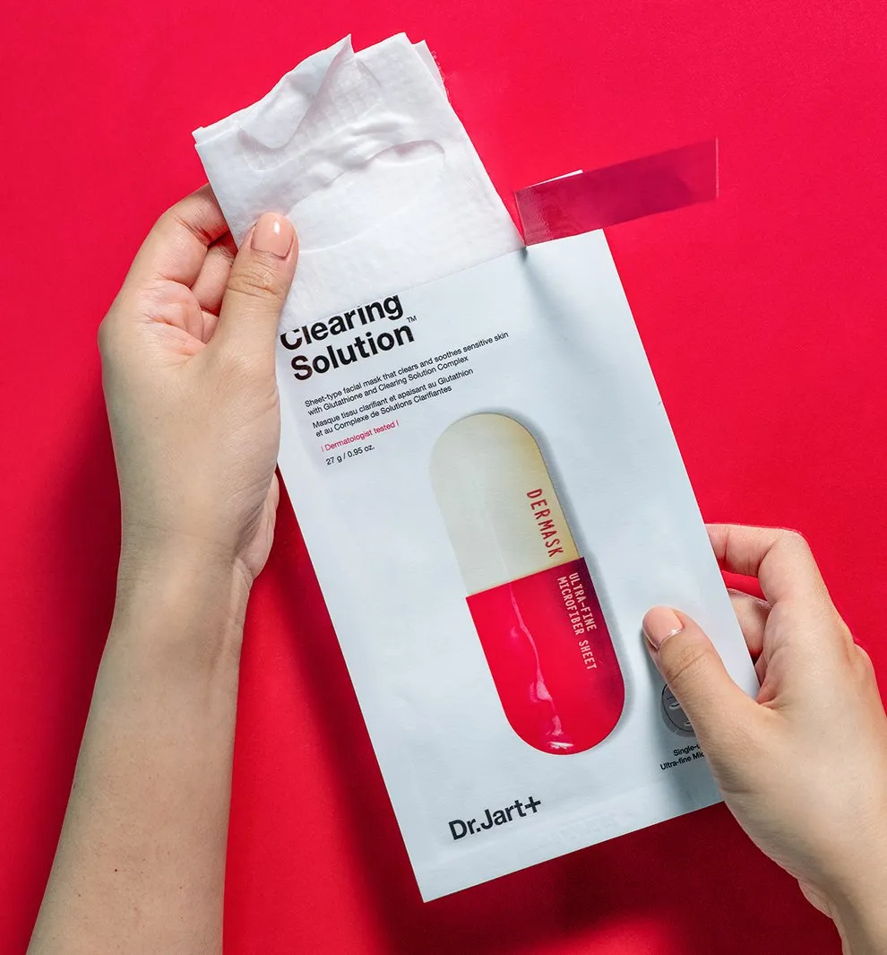 Dermask Micro Jet Clearing Solution - 1 Box of 5 Sheets