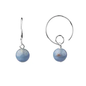 Earring | Open Loop | Angelite
