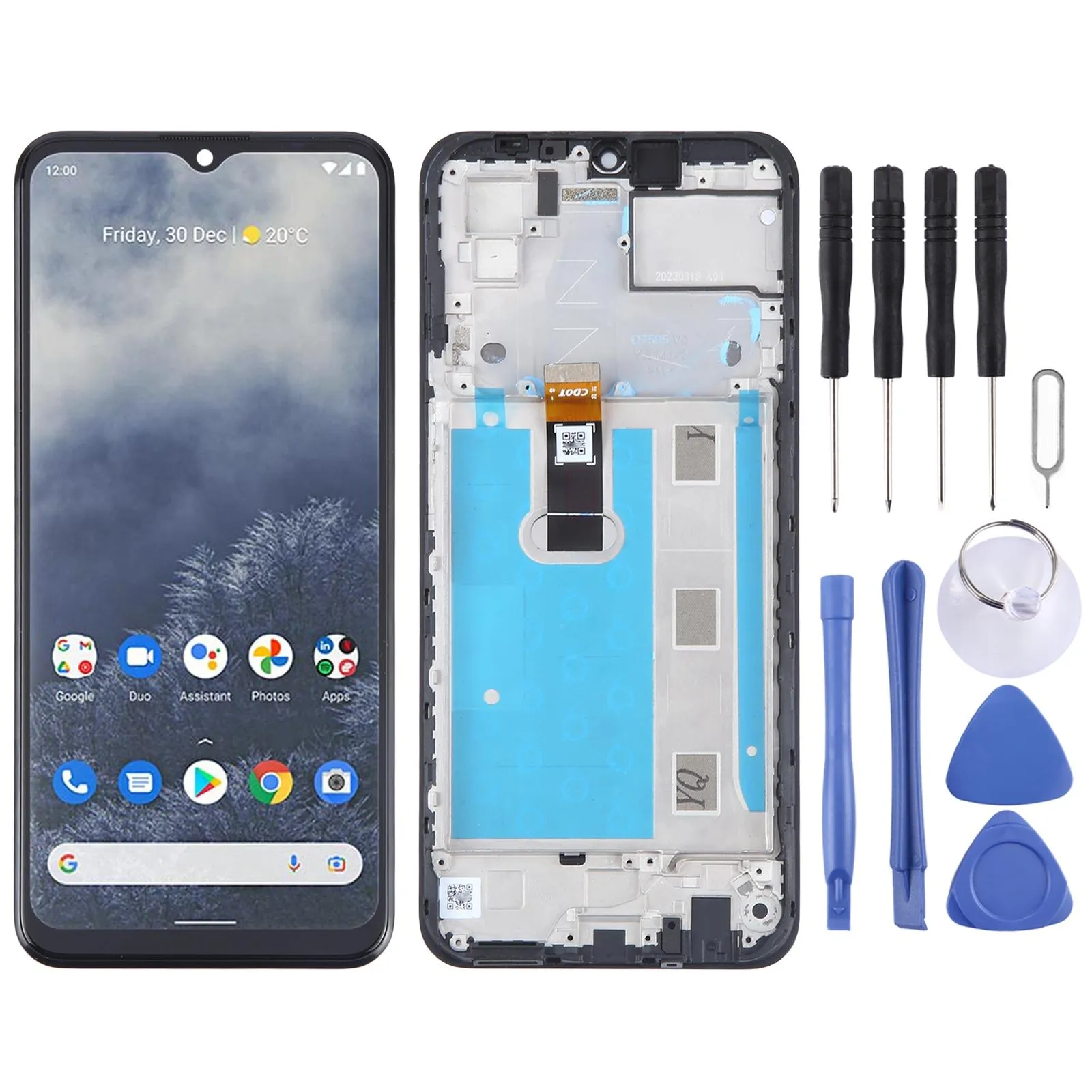 Full Lcd Screen Assembly with Frame - Oem
