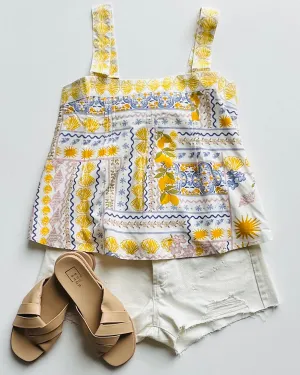 Lucia Top- Lemon