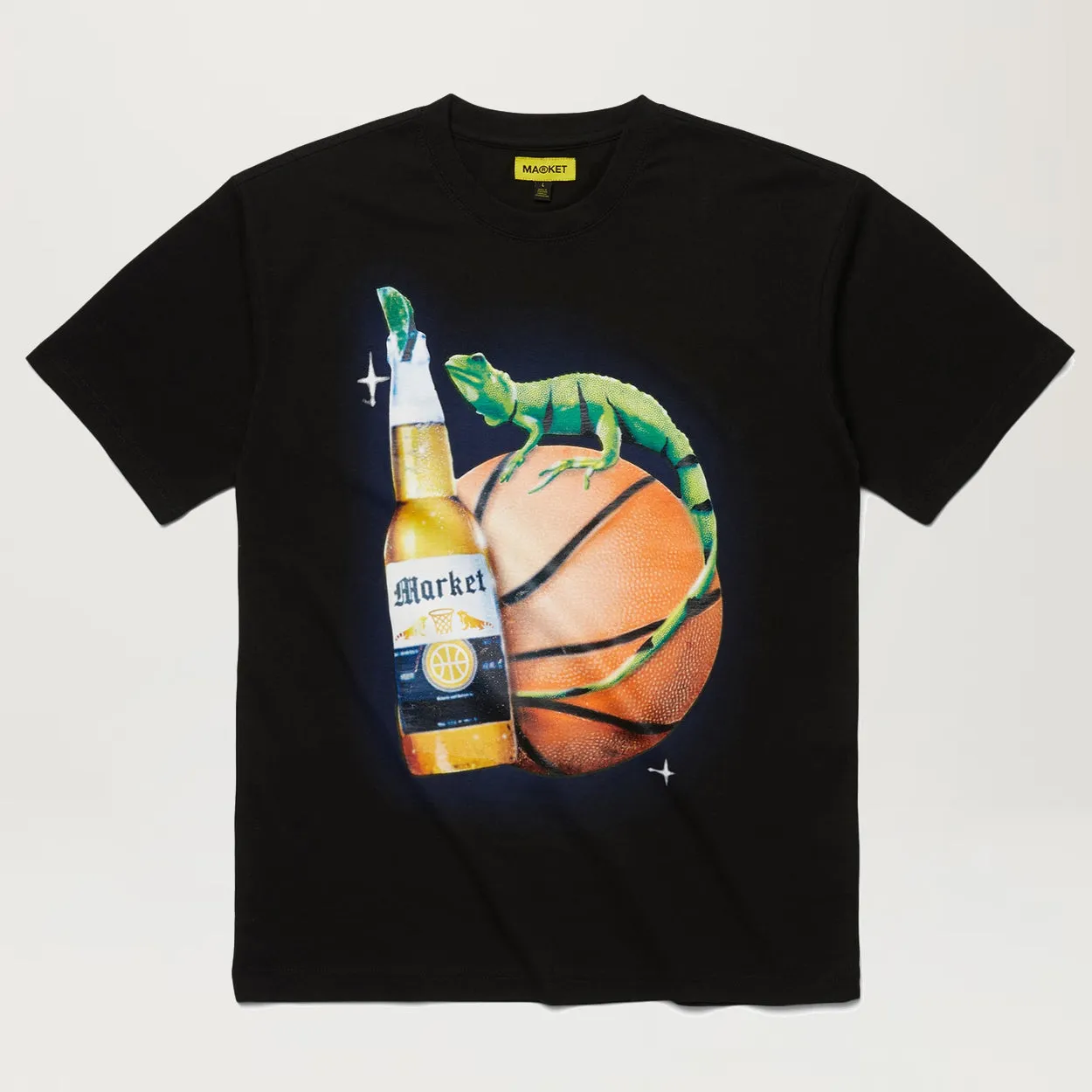 Market Refreshing Lizard Tee (Black)