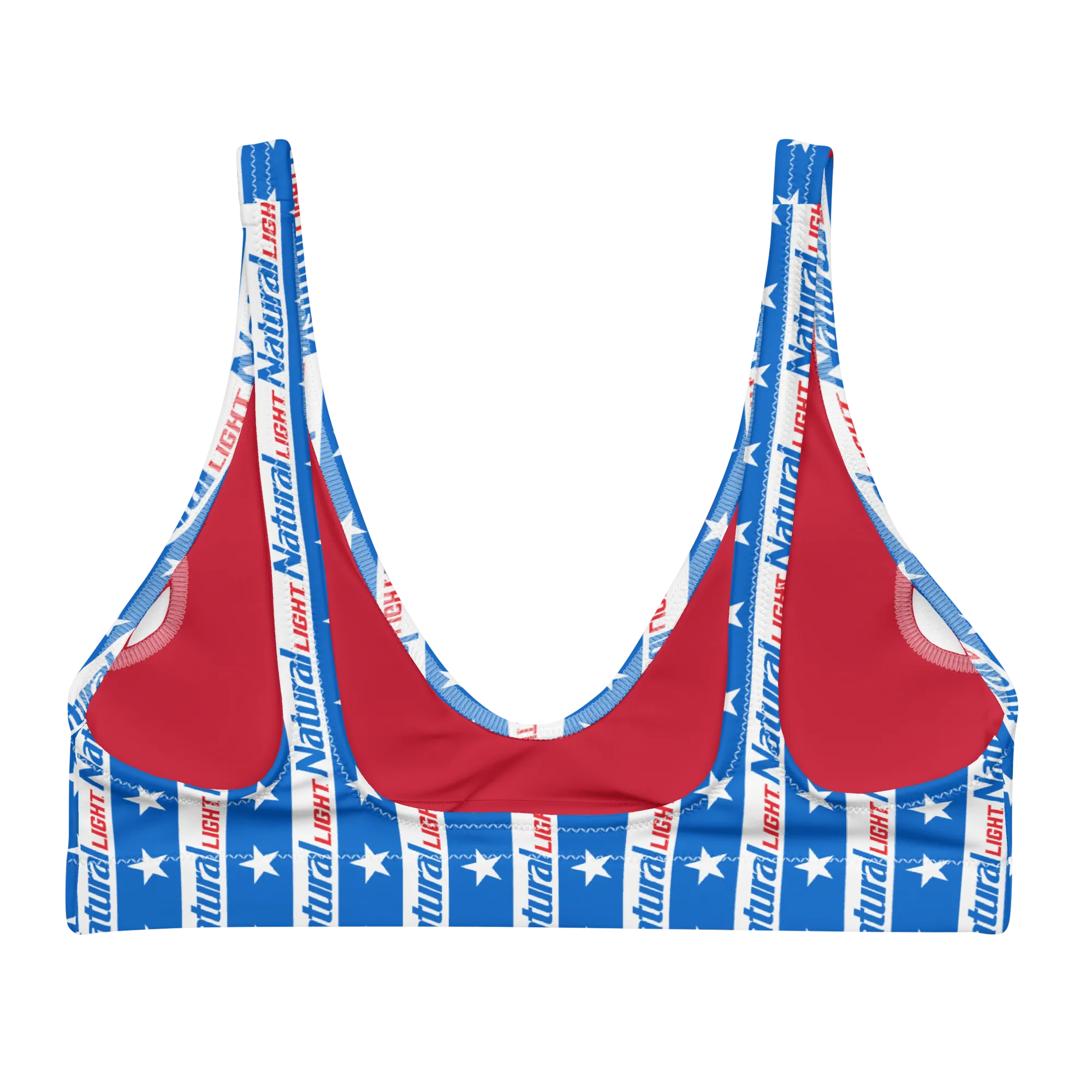 Natural Light USA Bikini Top