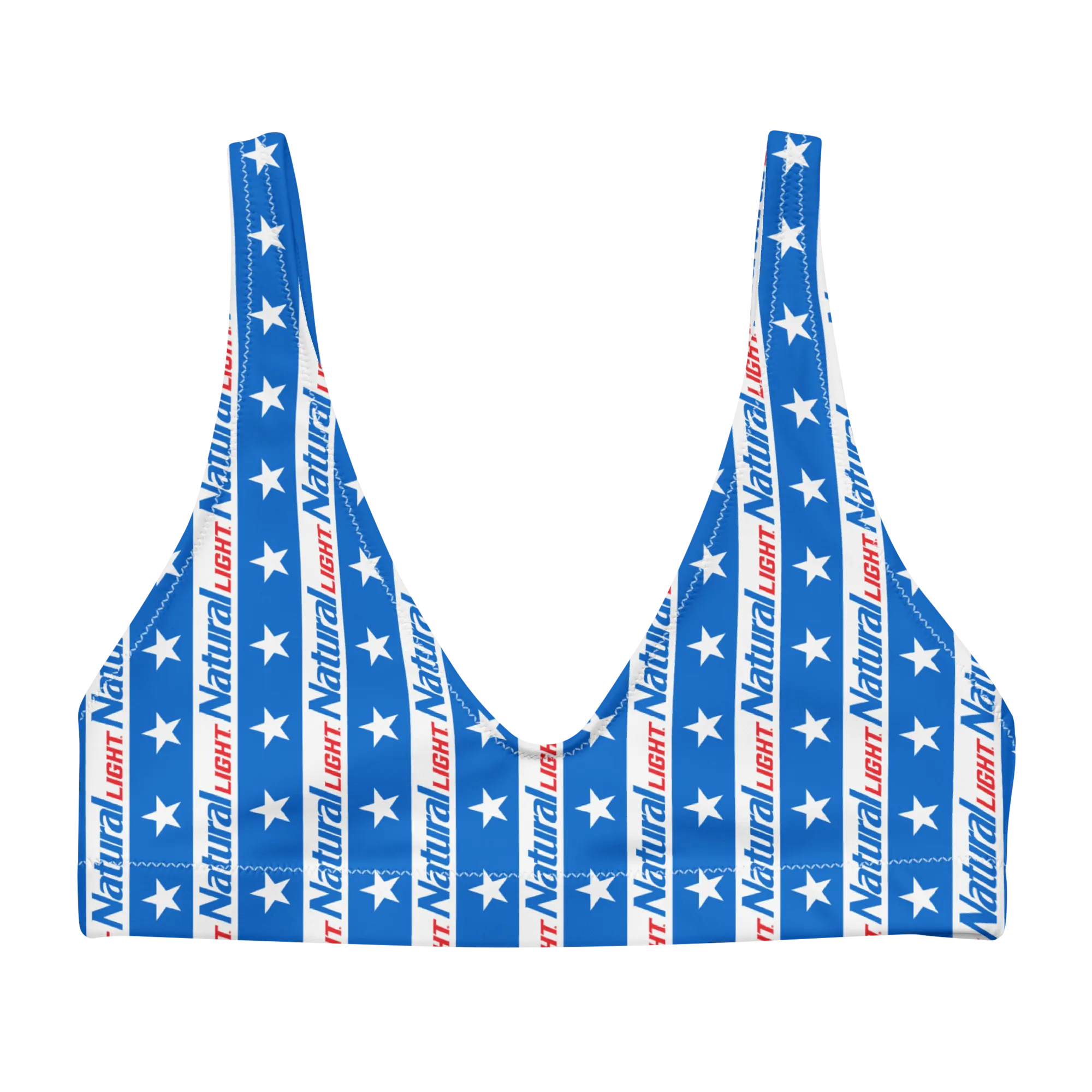 Natural Light USA Bikini Top