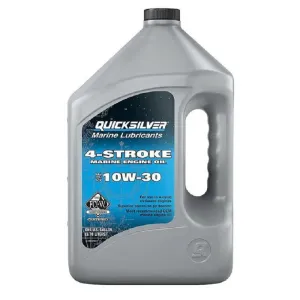 Quicksilver 10W-30 Four Stroke Marine Engine Oil (1 Gal)