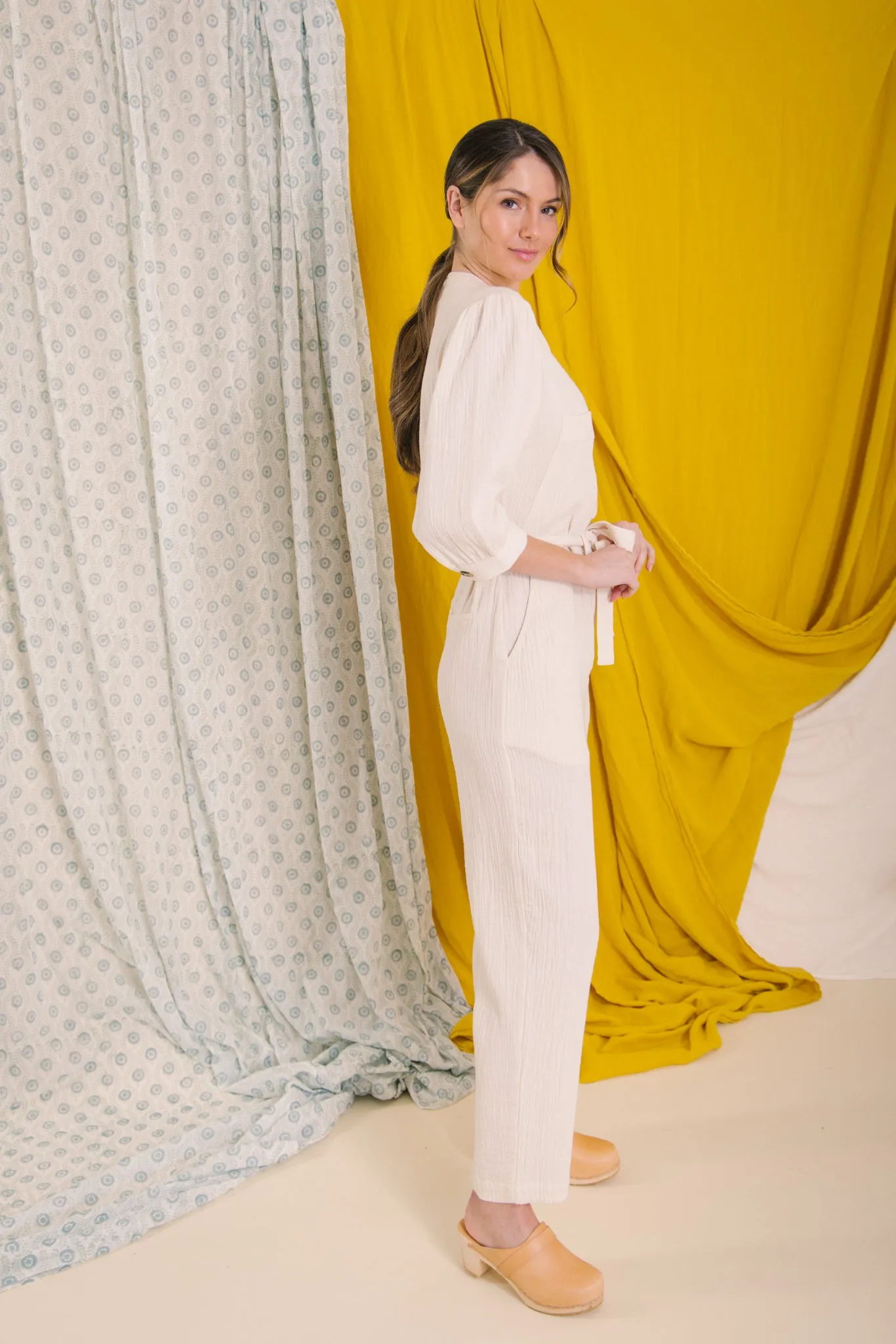 Rosie Jumpsuit -Natural