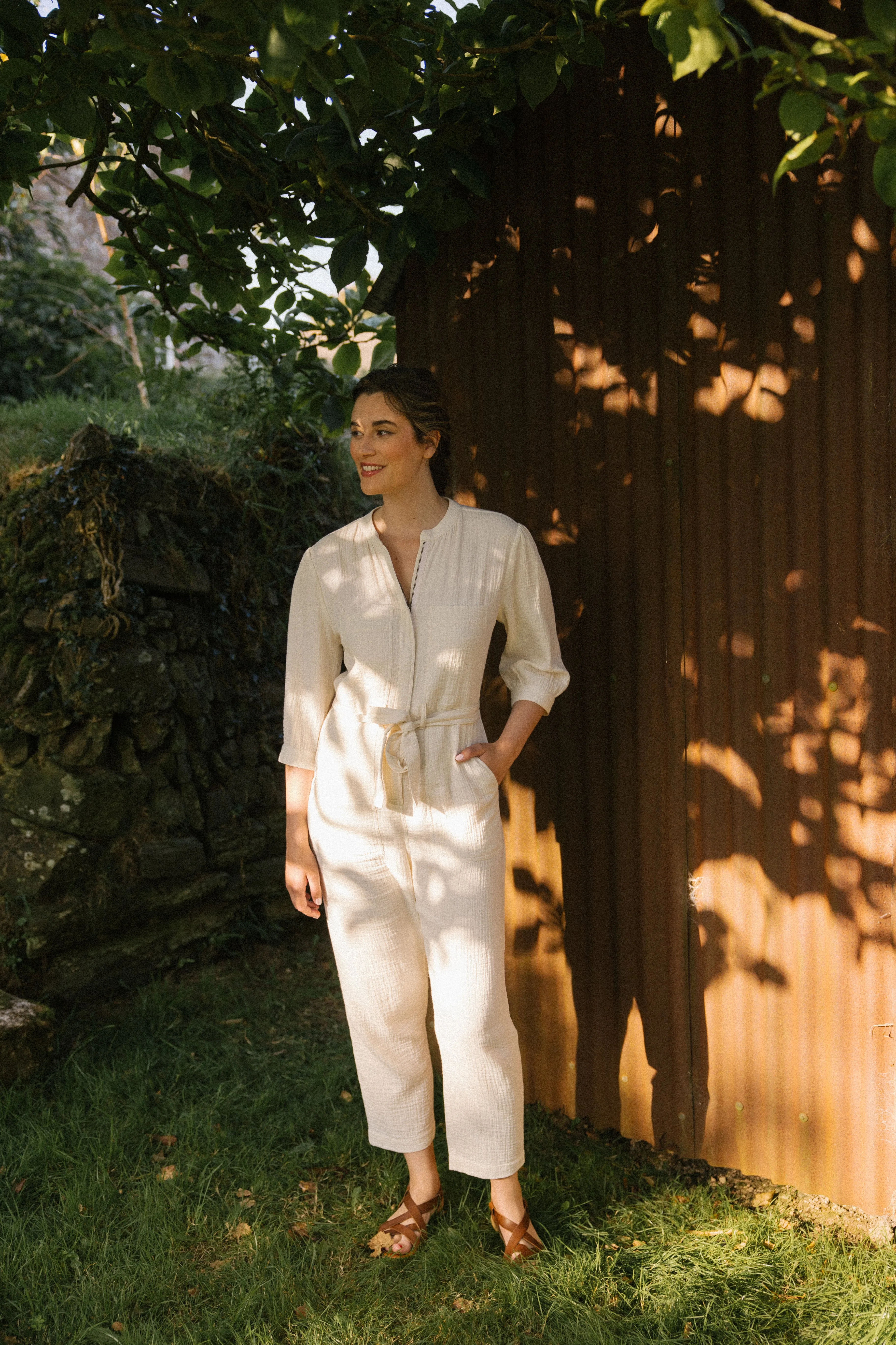 Rosie Jumpsuit -Natural