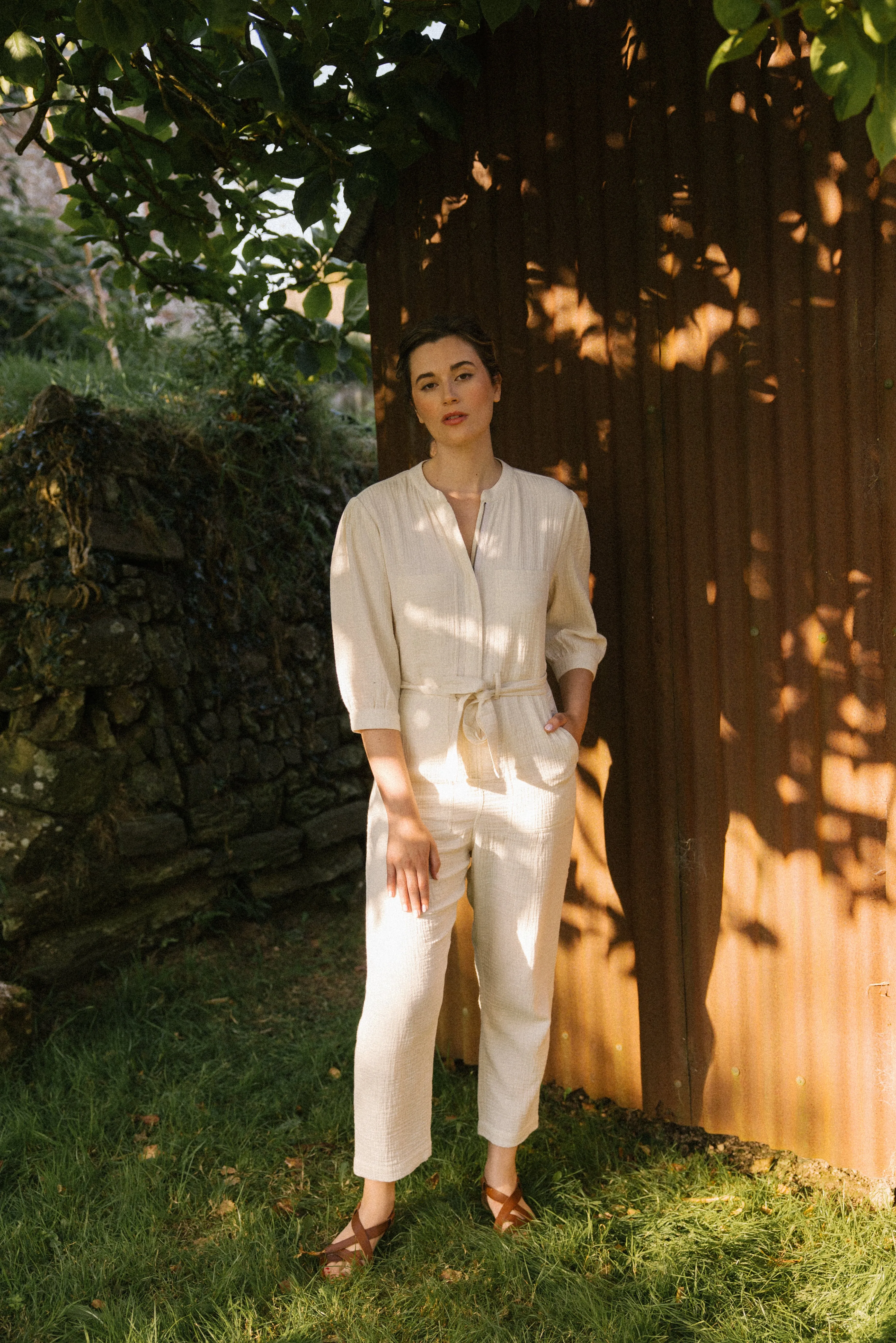Rosie Jumpsuit -Natural