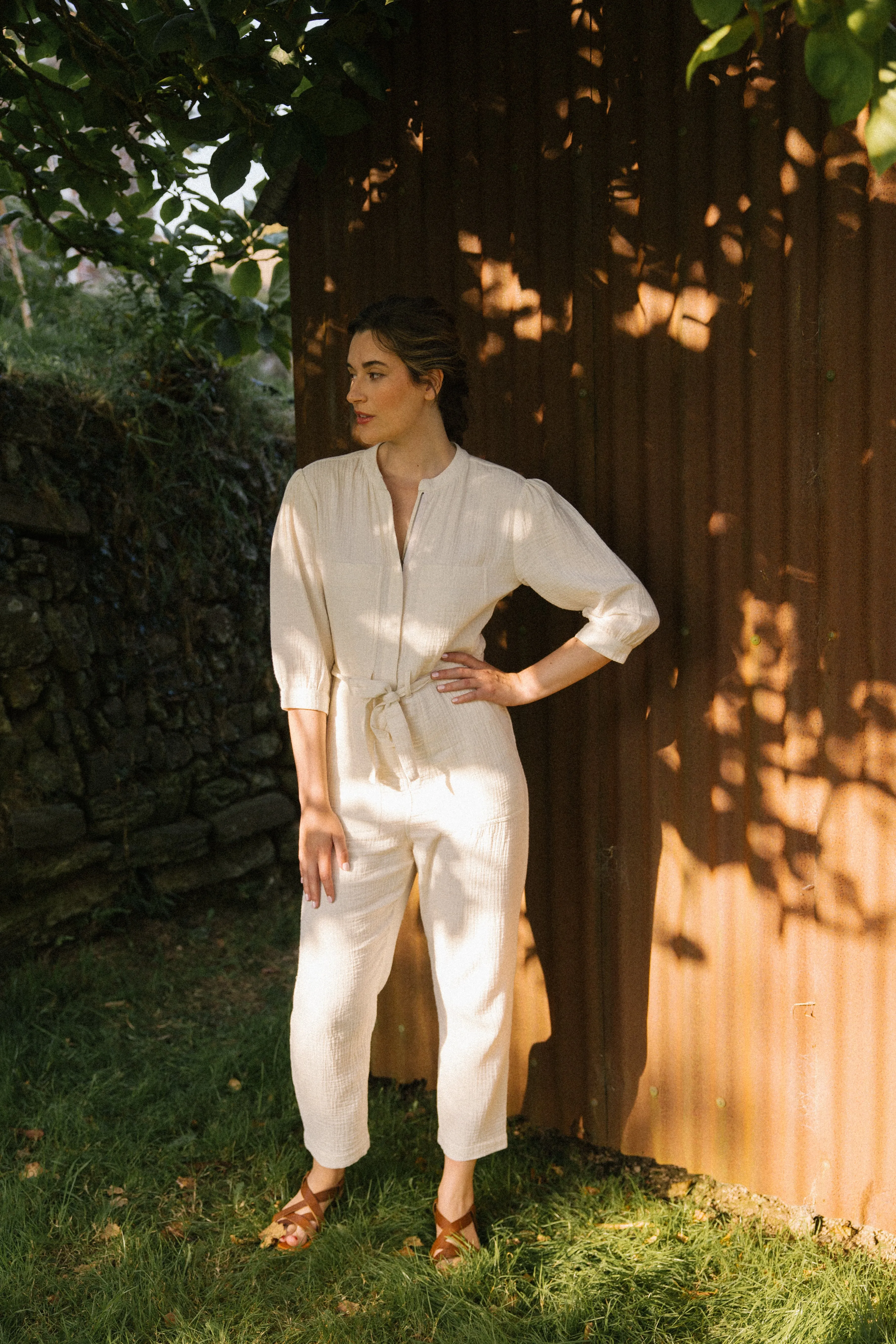 Rosie Jumpsuit -Natural