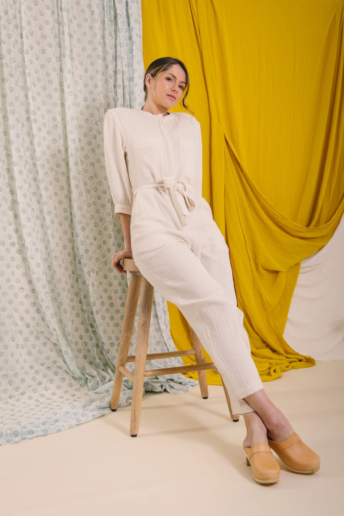 Rosie Jumpsuit -Natural