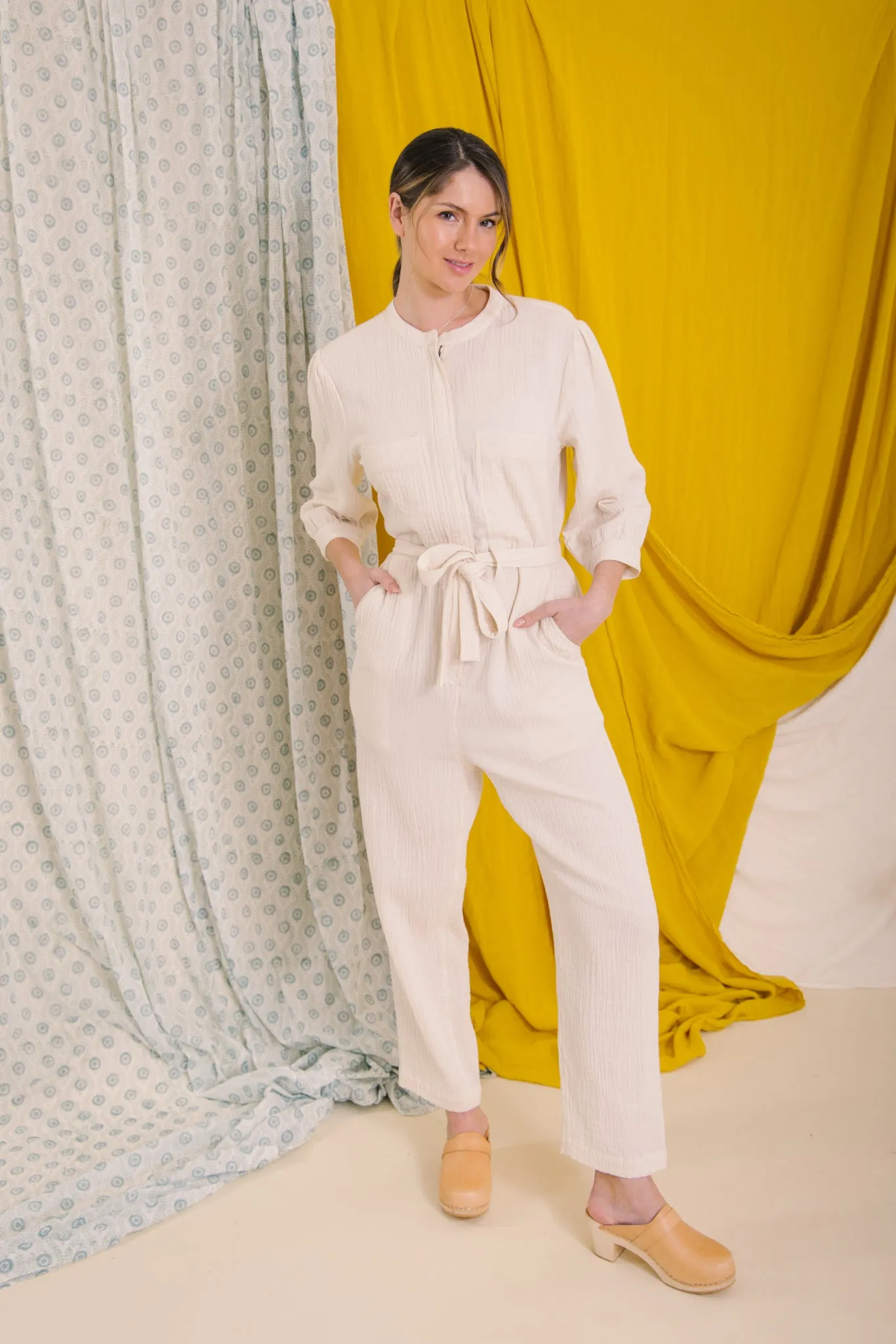 Rosie Jumpsuit -Natural
