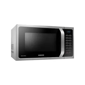 Samsung MC28A5025VS/TL 28L Convection Microwave Oven with Slim Fry, Crusty Plate & Ceramic Enamel Cavity  Silver