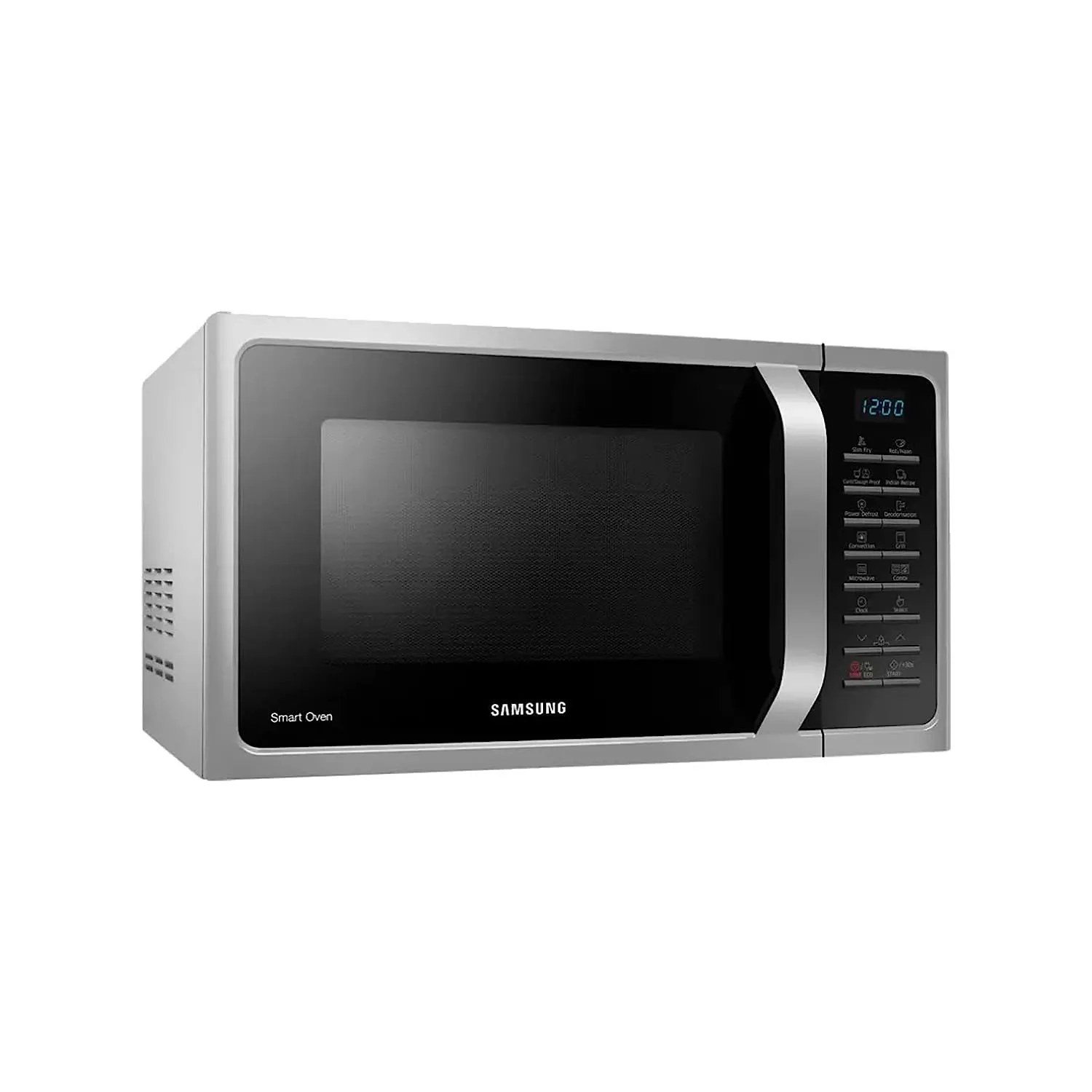 Samsung MC28A5025VS/TL 28L Convection Microwave Oven with Slim Fry, Crusty Plate & Ceramic Enamel Cavity  Silver