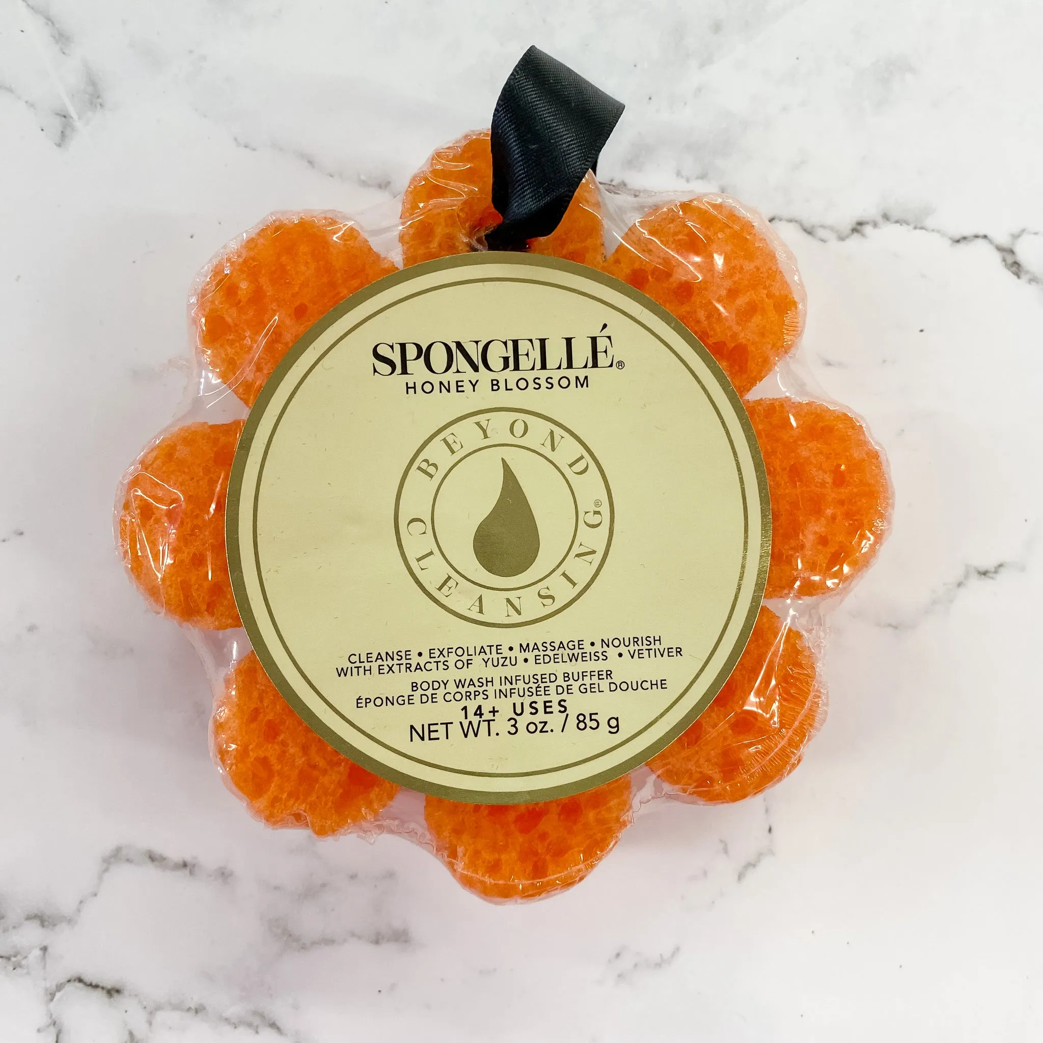 Spongelle Wild Flower Bath Sponge: Honey Blossom
