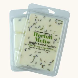 Swan Creek Herbal Melts - Sugared Violet & Vanilla