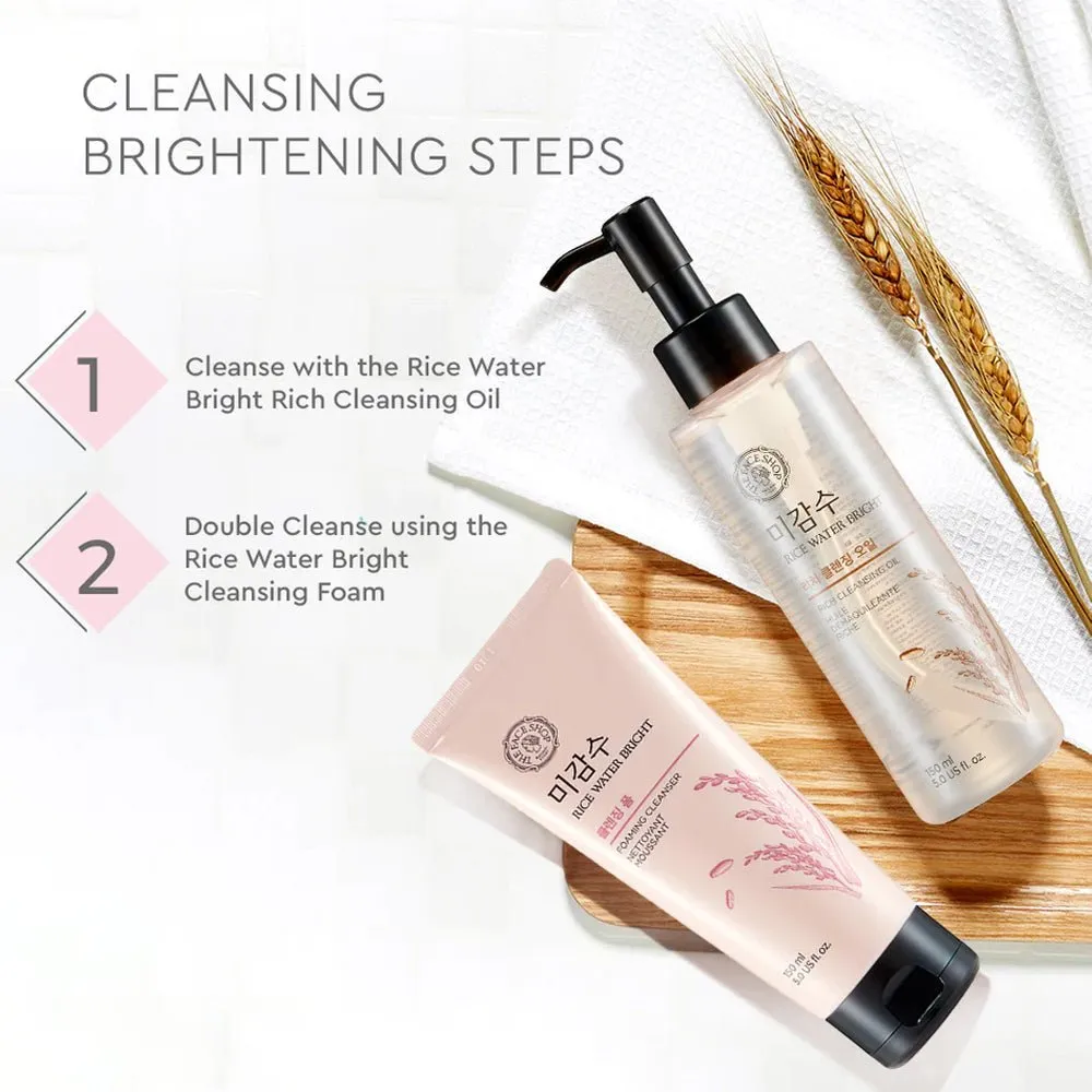 The Face Shop Rice Water Bright Light Facial Cleansing Oil