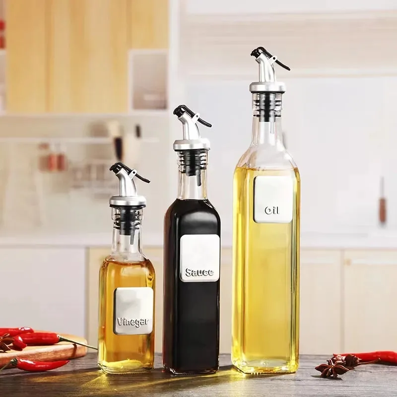 Transparent Plastic Leakproof Olive Oil Bottle