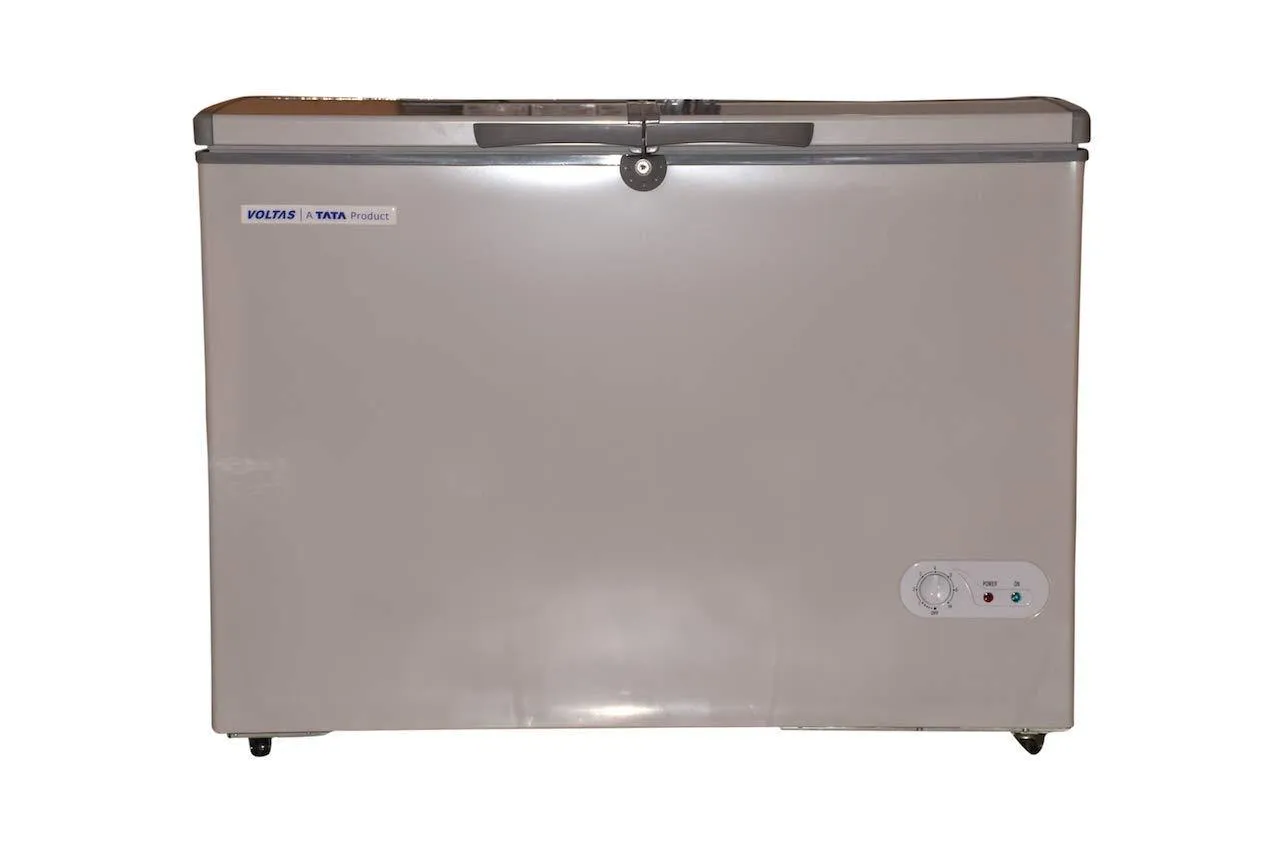 Voltas  CF HT 320 DDP CONVERTIBLE PCM GREY (Double Door Deep Freezer, 320 Liters, Be Pcm Grey).